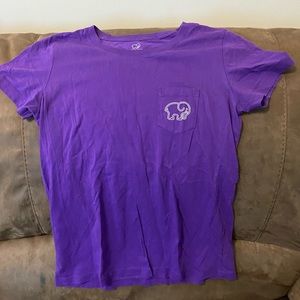 Ivory Ella pocket t shirt; floral paisley; women’s s